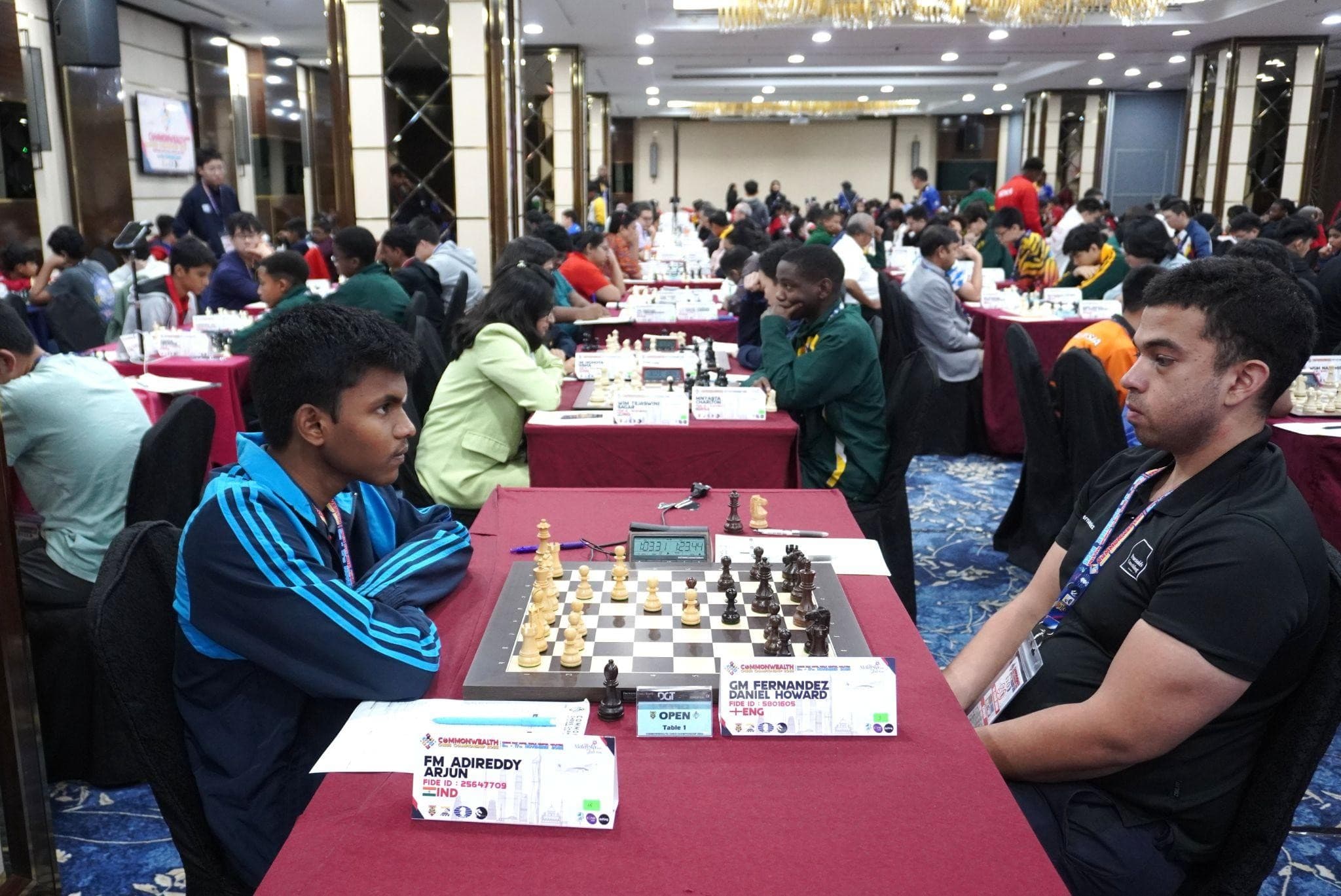 Commonwealth Chess Championship 2025, round 9, photo 1
