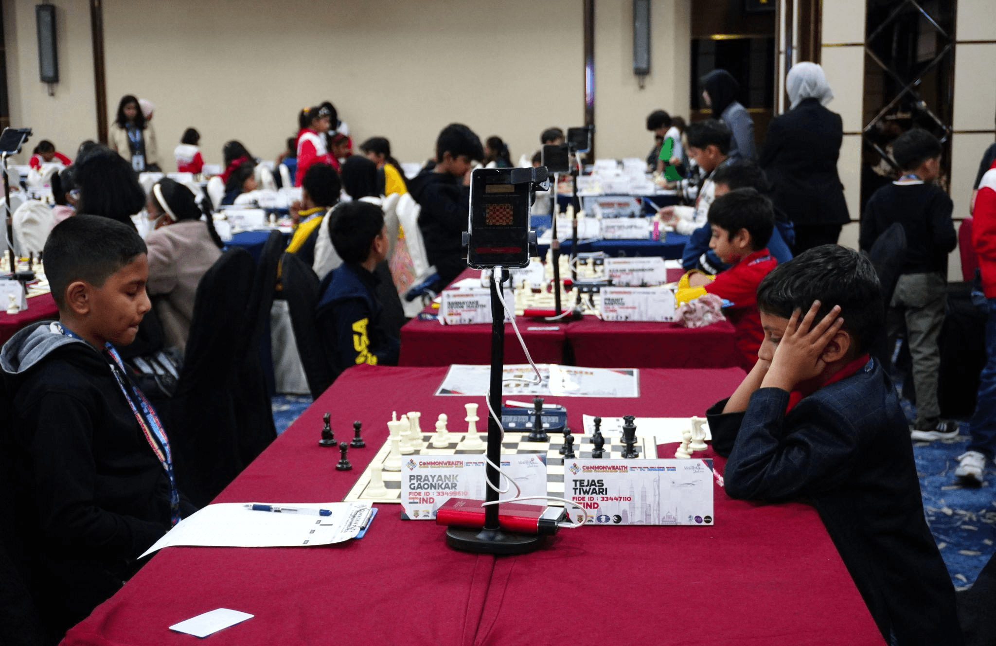 Commonwealth Chess Championship 2025, round 6, photo 4