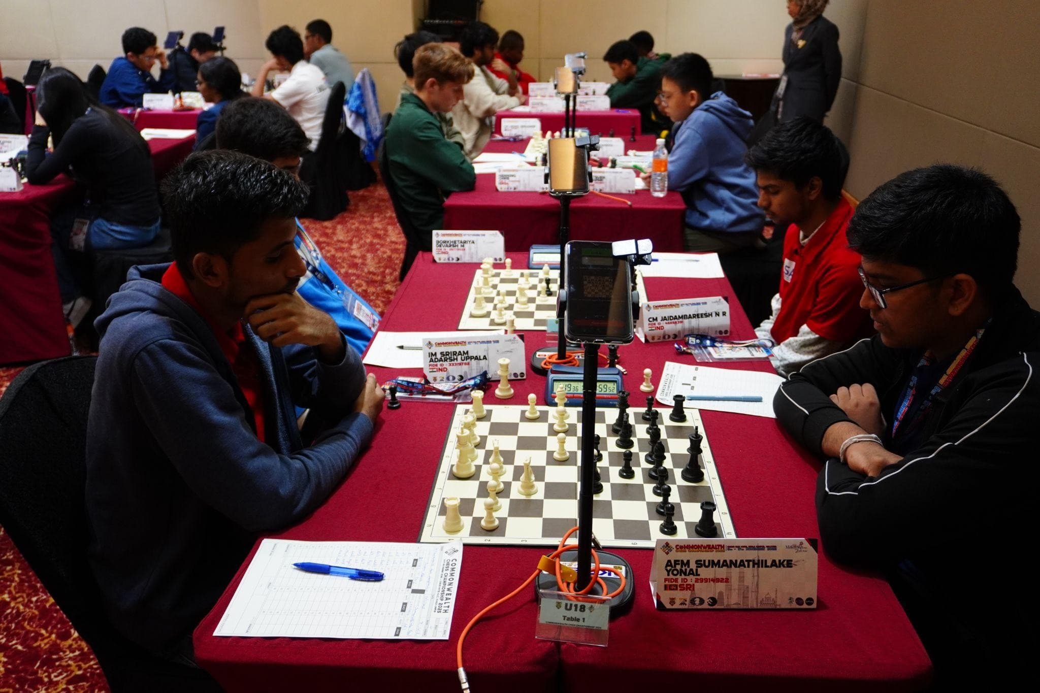 Commonwealth Chess Championship 2025, round 7, photo 6