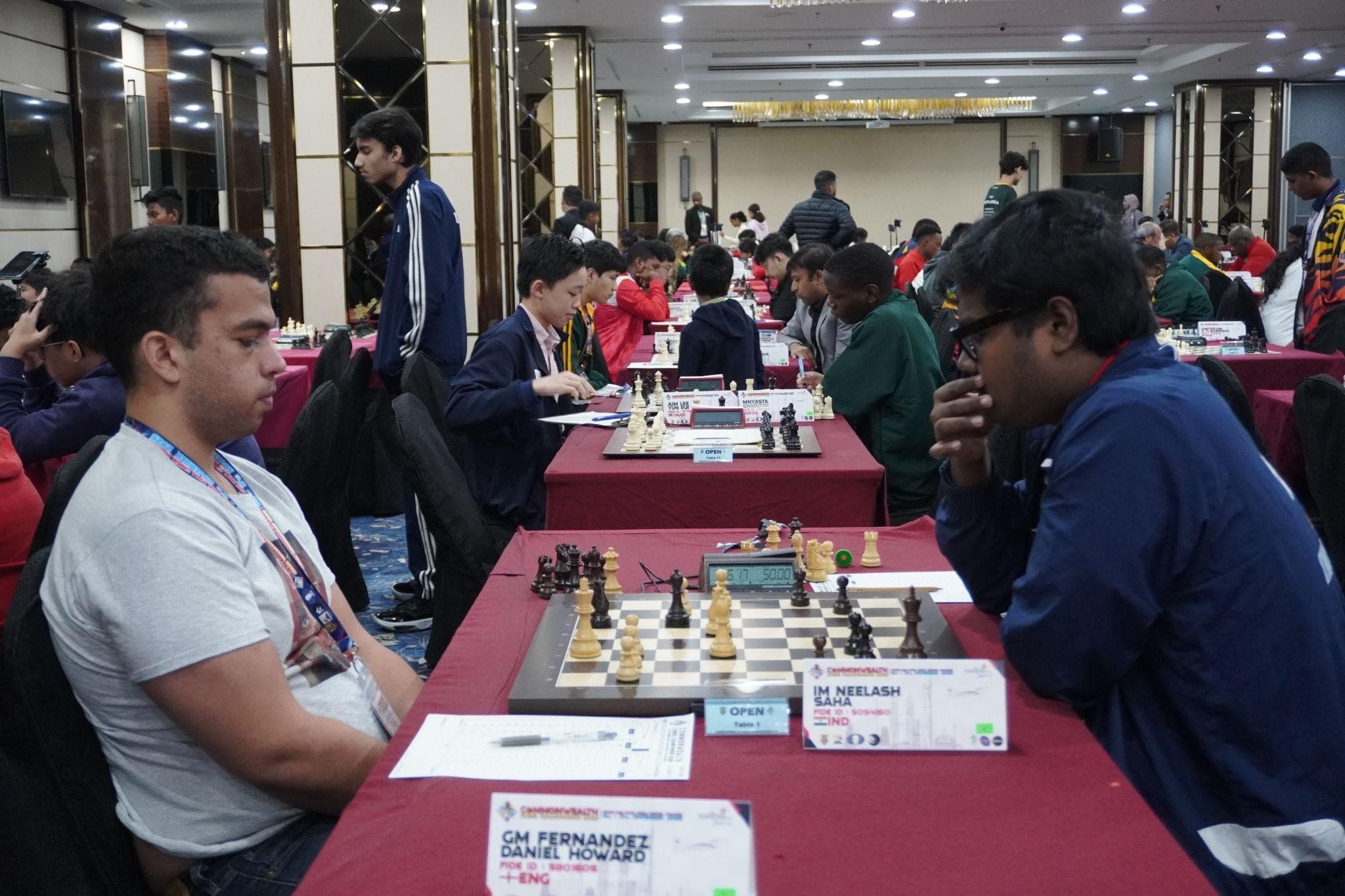 Commonwealth Chess Championship 2025, round 8, photo 1